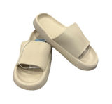 Womens Feather Pillow Cloud Slip On EVA Slides Sandals Khaki 6 NWT Photo 0