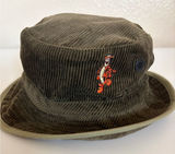 Vintage Disney Tigger Bucket Hat 90’s/Y2K Embroidered 100% Cotton Corduroy Adult Photo 0