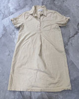 Christopher & Banks Yellow‎ Sleeveless Linen Blend Dress Women's Size Medium M Photo 0