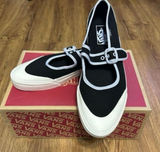 VANS off the wall Mary Jane black buckle shoes sneakers women’s 7 new Photo 0