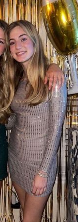 Sequin Mini Dress Photo 0