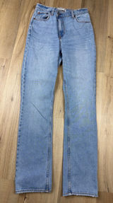 Abercrombie & Fitch 90s Slim Straight‎ Ultra High Rise Jeans Light Wash 27/4 Photo 0
