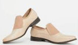 FREE PEOPLE Casey Loafer Shoes 70s DISCO COUNTRY CHIC Leather Flat Size 39 8.5 9 Photo 0