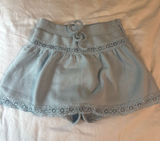 light blue sweat skirt Size XS Photo 0