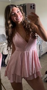 Francesca’s Pink Romper Photo 0