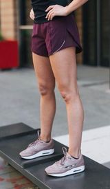 Zyia Active Plum Mesh Energy Shorts Running XL Photo 0