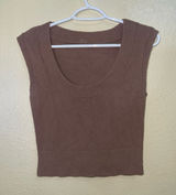 ALO Snuggle Up Sweater Short Sleeve color Mushroom (Best for Size S) Photo 0