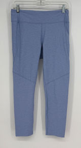 Outdoor Voices TechSweat Core 7/8 Leggings Women's‎ L Blue High Rise Yoga Photo 0