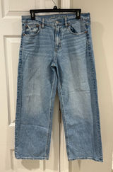 American Eagle Strigid Baggy Wide-Leg Jean Photo 0