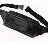 RARE Coach x Star Wars Black Leather Logo Unisex Adjustable Belt Bag Photo 0