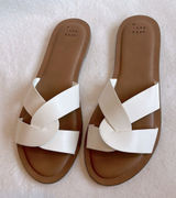 a new day white slip-on Sandals Photo 0