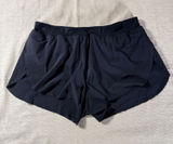 Lululemon Speed Shorts Womens Black Reflective Dots Running Lined Zip Pocket Photo 0