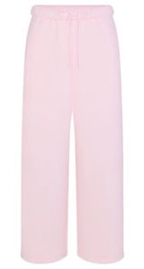 Skims Cotton Fleece Classic Straight Leg Sweatpant Cherry Blossom Pink Photo 0