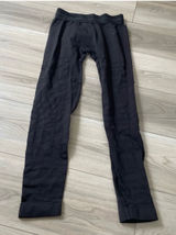 Gymshark Black Seamless Leggings Workout Athleisure Logo‎ Waistband small Photo 0