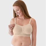 Kindred Bravely - Women's Hands Free Nursing Bra Pum Beige Photo 0