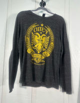 Obey Gray Long Sleeve Tshirt Size Medium EUC Photo 0