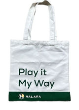Halara That TikTok Brand Cream Green‎ Play it My Way Tote Bag NEW Photo 0