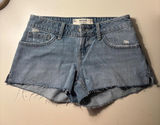 Hollister ultra low rise blue denim shorts Photo 0