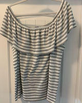Ivanka Trump Off The Shoulder Top Size XL Wear off shoulder or on Has Stretch Photo 0