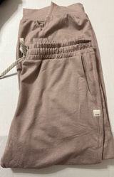 NWOT new vuori performance joggers tan heather color. Women’s Medium Photo 0