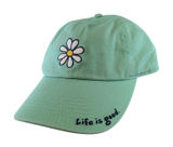 Life is Good Women Spearmint Green Daisy Vintage Chill Cap SP22-AH0061 OS NWT Photo 0