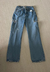 Abercrombie 90s Baggy Low-Rise Jeans Curve Love Photo 0