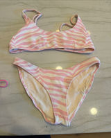 triangl swimwear Light Pink and White Bikini Bottom Photo 0
