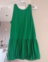 Women’s bubble athletic dress Green Size XS Photo 0