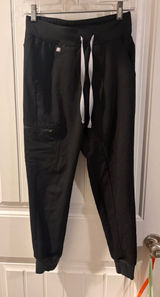 Black FIGS Scrub Pants Jogger Photo 0