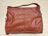 Jewell by Thirty-One - shoulder tote bag in Cognac Woods Pebble Photo 0