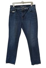 Old Navy Curvy Profile Jeans Women Size 14 Short Mid Rise Preppy City Casual Photo 0