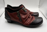 Rieker-Antistress Louise 52173 / Louise 73 two-tone red and black 41 US 10 Photo 0