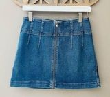 Free People Virgo Mini Skirt Sz 29 Photo 0