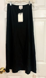 Reformation Black Skirt Photo 0