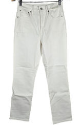 J. Crew Curvy Vintage Slim Straight Jeans White Size 27‎ Style BP494 Photo 0