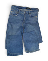 Lauren Ralph Lauren Jeans Women's 10 Medium Wash Straight Stretch Denim Pants Photo 0