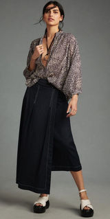 Anthropologie Sydney Dolman‎ Sleeve Blouse size small Photo 0