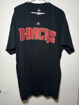 Majestic Arizona Diamondbacks Paul Goldschmidt T-Shirt Black Mens 2XL Photo 0