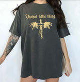 Fourth Wing Comfort Colors T-Shirt Photo 0
