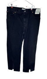 Abercrombie & Fitch Women Jeans‎ '90s Relaxed High Rise Ankle Slits 34/18R NWT Photo 0