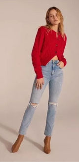 Favorite Daughter The Valentina Super‎ High Rise Cigarette Ankle Jeans Malibu 27 Photo 0