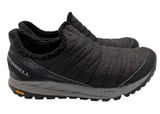 Merrell‎ Encore Ice 4 Womens 11 Black Quilted Suede Vibram Slip On Shoes J066950 Photo 0