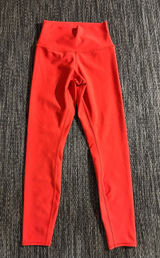 Alo Yoga High-Waist Airlift Legging Orange Red Photo 0