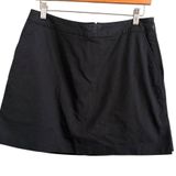 Adidas Golf Skort Women 10 Black Stretch Mini Athletic Activewear Skirt Photo 0