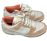 Nike Dunk Low Women's 8.5 Tan Cream Suede Gum Sole FZ9428-600 Photo 0