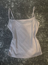 Garage Tank Cropped Pink Top Photo 0