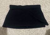 Black mini skirt with shorts medium Photo 0
