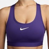 Nike Dri Fit Sports Bra Purple‎ Racerback Athletic Workout Gym Medium Support S Photo 0