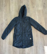 carhartt women’s hooded utility jacket size small Photo 0