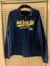 Jansport South Dakota State University Jackrabbits Blue and Gold Quarter Zip XL Photo 0